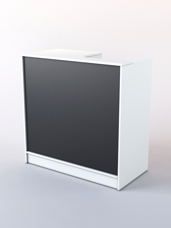 Кассовый прилавок СШ Элит №2, Белый и Черный