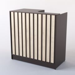 Кассовый прилавок Смоки №3, Дуб Венге и Дуб Сонома