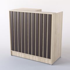 Кассовый прилавок Смоки №3, Дуб Сонома и Дуб Венге