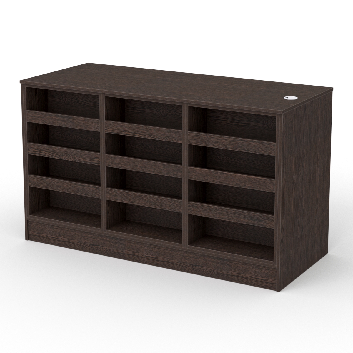 Кассовый стол РИВЬЕРА №2Г, Дуб Венге