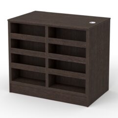 Кассовый стол РИВЬЕРА №1Д, Дуб Венге