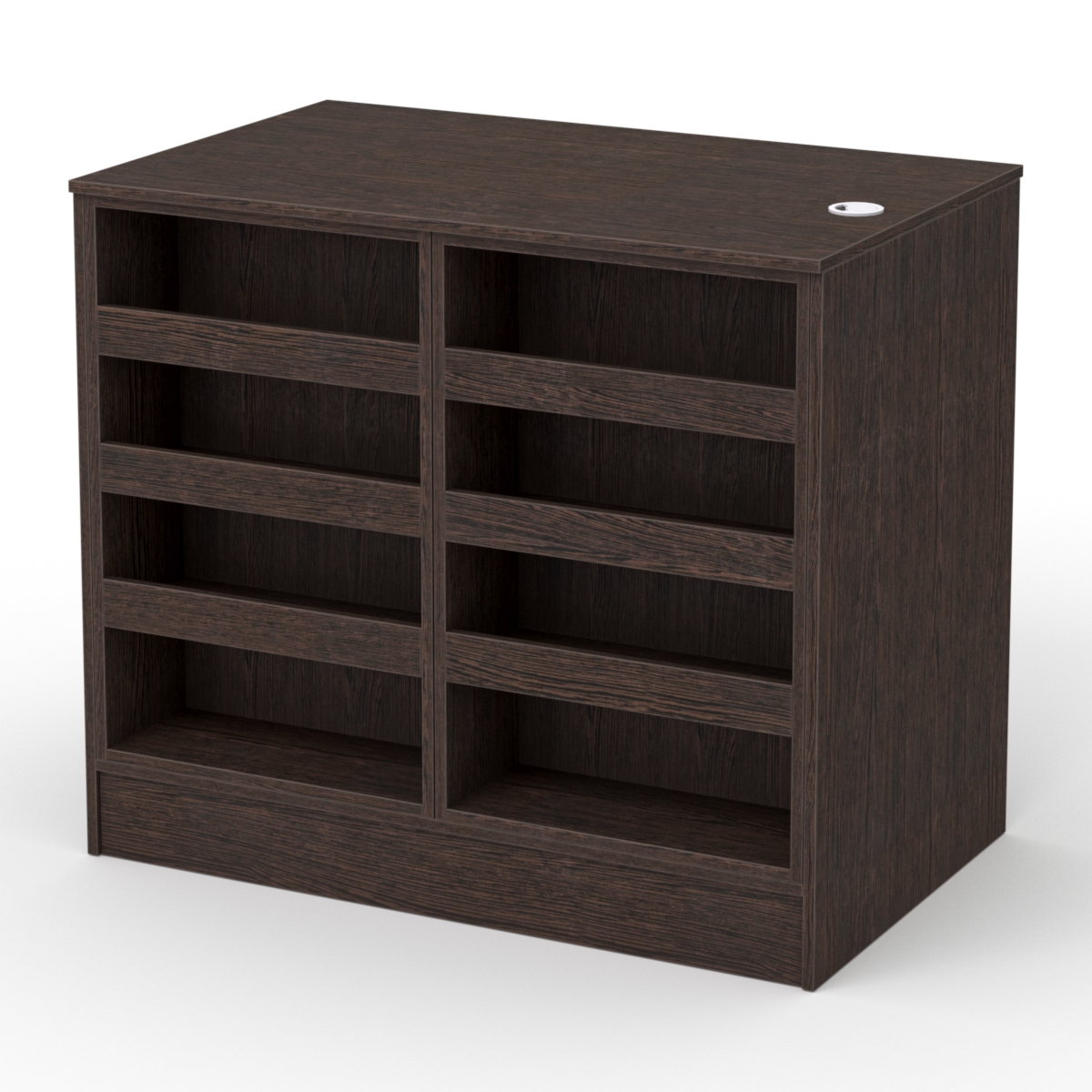 Кассовый стол РИВЬЕРА №1Д, Дуб Венге