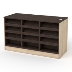 Кассовый стол РИВЬЕРА №2Д, Дуб Сонома + Дуб Венге