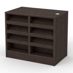 Кассовый стол РИВЬЕРА №1Е, Дуб Венге