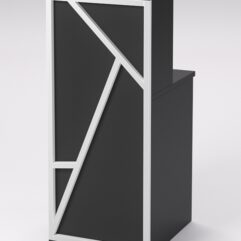 Ресепшн РОК №2 (декор 2), Черный