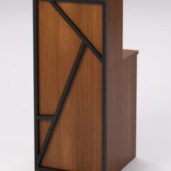 Ресепшн РОК №2 (декор 2), Орех