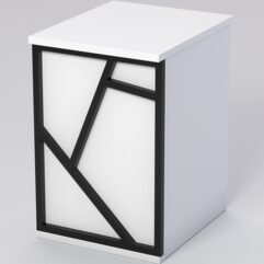 Ресепшен - стол РОК №2 (декор №2), Белый