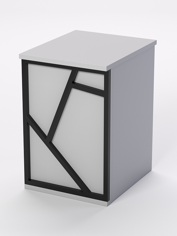 Ресепшен - стол РОК №2 (декор №2), Серый