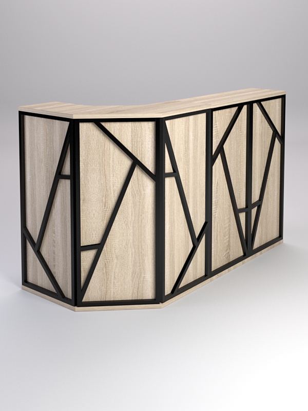 Ресепшен серии РОК комбо №2, Дуб Сонома