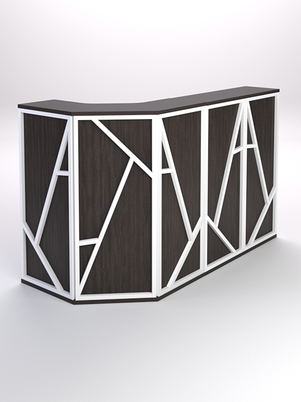 Ресепшен серии РОК комбо №3, Дуб Венге