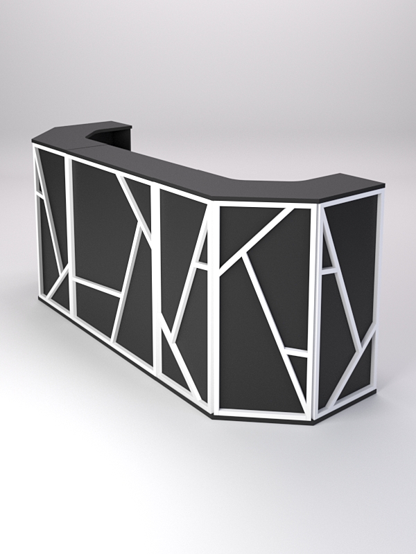 Ресепшен серии РОК комбо №4, Черный