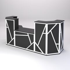 Ресепшен серии РОК комбо №7, Черный