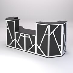 Ресепшен серии РОК комбо №8, Черный