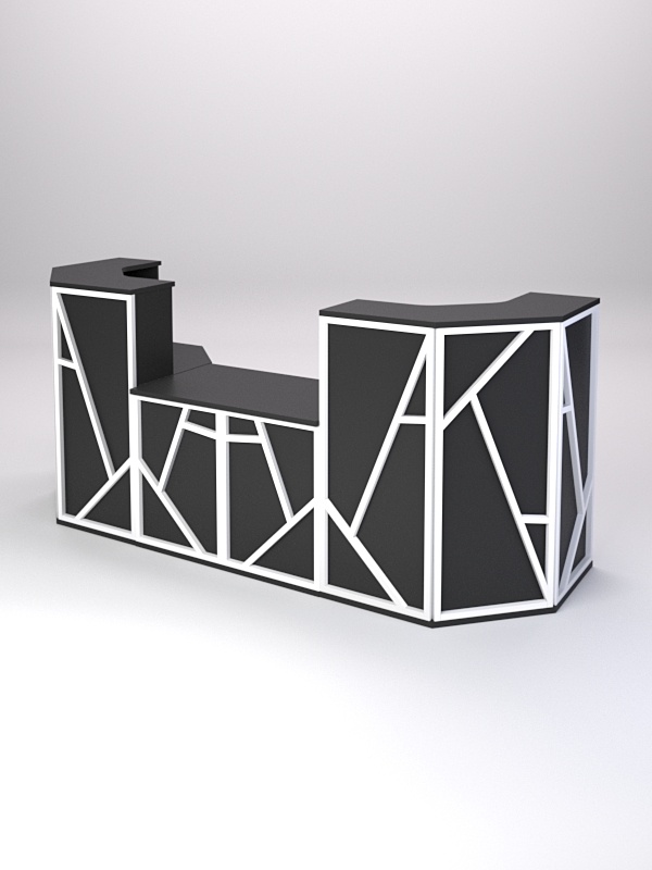 Ресепшен серии РОК комбо №8, Черный