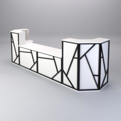 Ресепшен серии РОК комбо №10, Белый