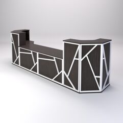 Ресепшен серии РОК комбо №10, Дуб Венге