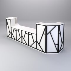 Ресепшен серии РОК комбо №11, Белый