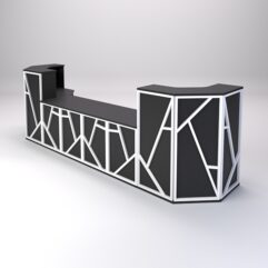 Ресепшен серии РОК комбо №11, Черный