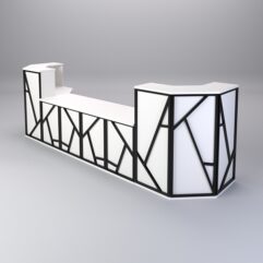 Ресепшен серии РОК комбо №12, Белый