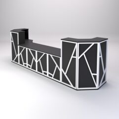 Ресепшен серии РОК комбо №12, Черный