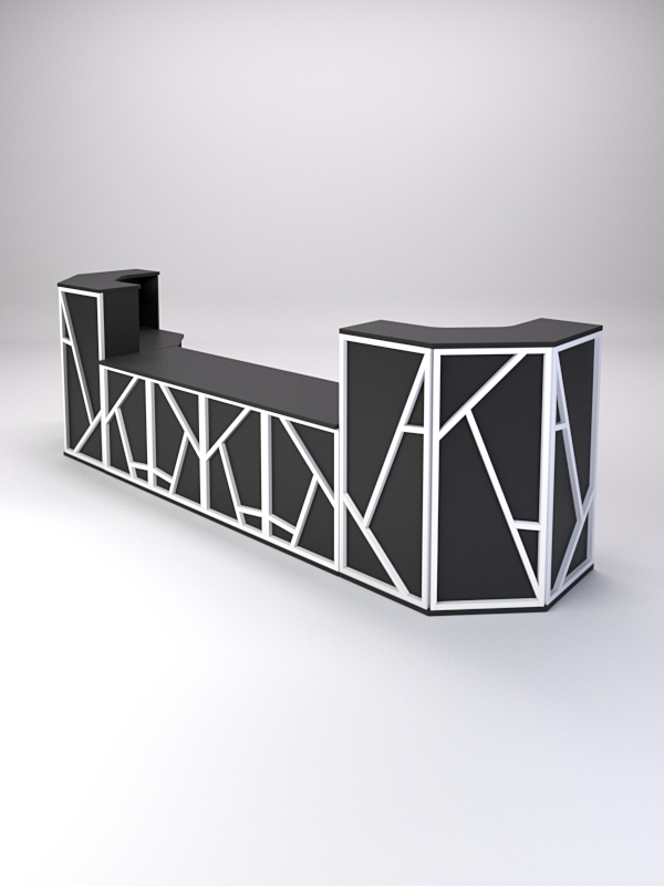 Ресепшен серии РОК комбо №12, Черный