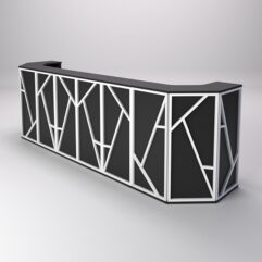 Ресепшен серии РОК комбо №14, Черный