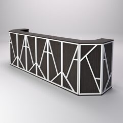 Ресепшен серии РОК комбо №15, Дуб Венге