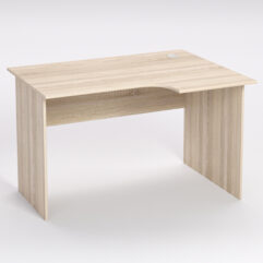Стол эргономичный офисный СЭ-16 (правосторонний), Дуб Сонома