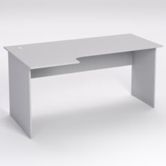 Стол эргономичный офисный СЭ-17 (левосторонний), Серый