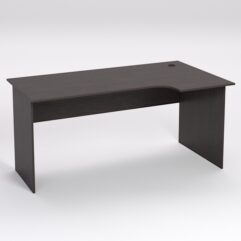 Стол эргономичный офисный СЭ-18 (правосторонний), Дуб Венге