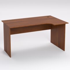 Стол эргономичный офисный СЭ-20 (правосторонний), Орех