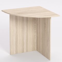 Стол угловой офисный СП-23, Дуб Сонома