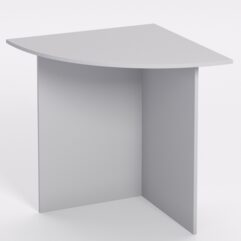 Стол угловой офисный СП-23, Серый