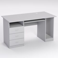 Стол для компьютера СК-33 (Левосторонний), Серый