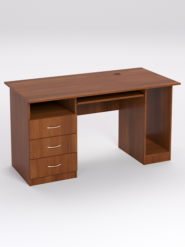 Стол для компьютера СК-33 (Левосторонний), Орех