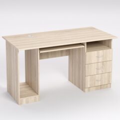 Стол для компьютера СК-34 (Правосторонний), Дуб Сонома