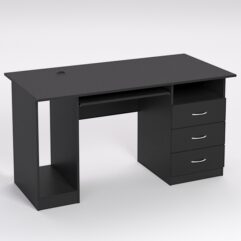 Стол для компьютера СК-34 (Правосторонний), Черный