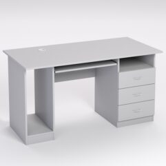 Стол для компьютера СК-34 (Правосторонний), Серый