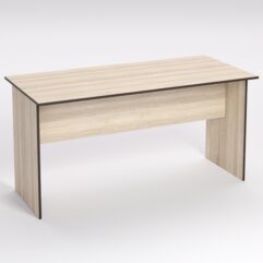 Стол для совещаний СС-44, Дуб Сонома, кромка Дуб Венге