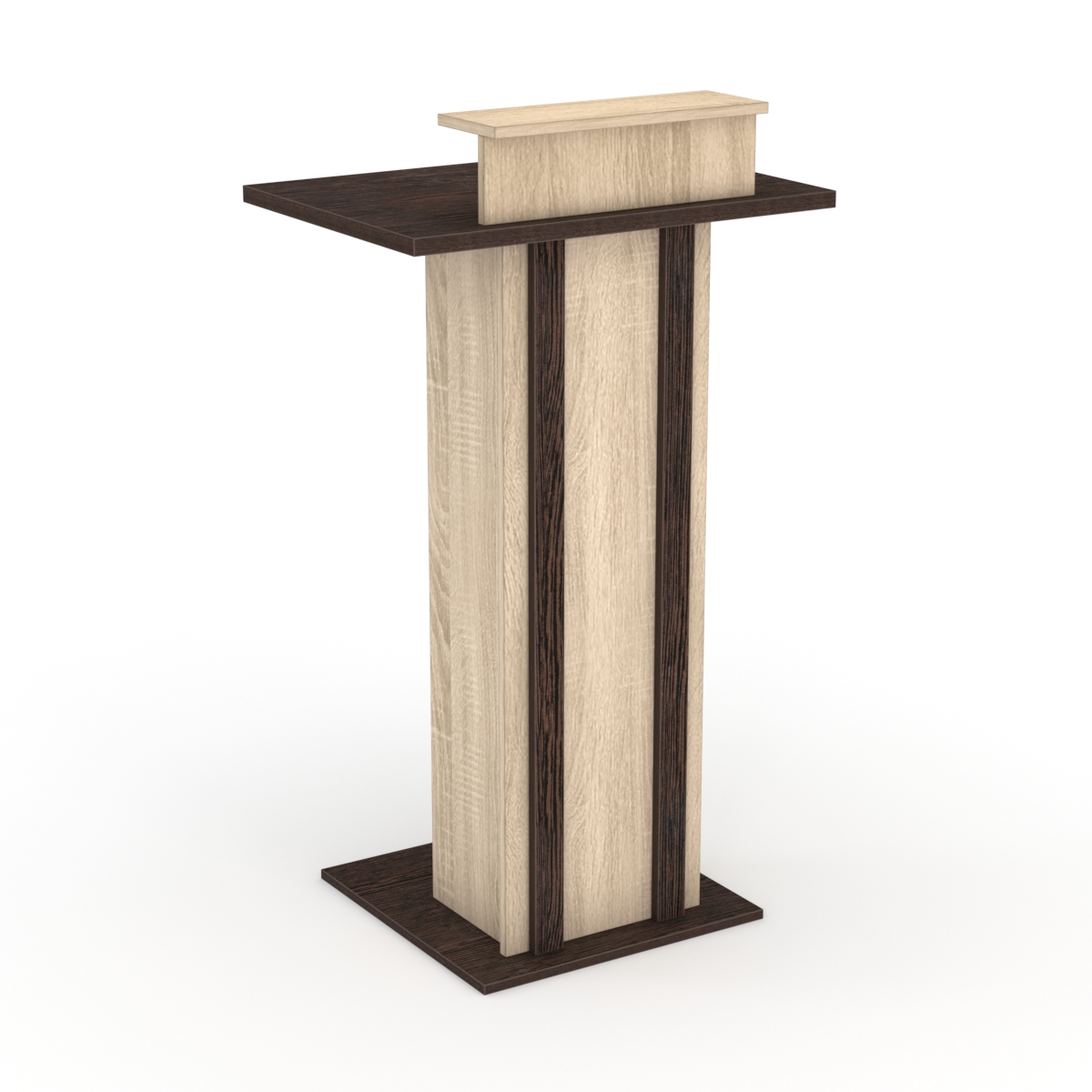 Трибуна ДИКТОР №25, Дуб Сонома + Дуб Венге