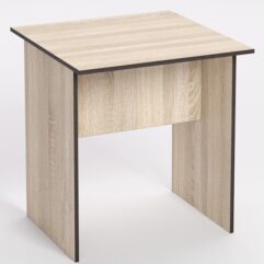 Стол журнальный СС-41, Дуб Сонома, кромка Дуб Венге