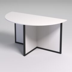 Стол приставной офисный СП-22 СТРОНГ в стиле ЛОФТ, Белый