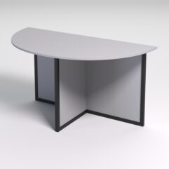 Стол приставной офисный СП-22 СТРОНГ в стиле ЛОФТ, Серый