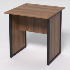 Стол журнальный СС-41 СТРОНГ в стиле ЛОФТ декор №1, Орех