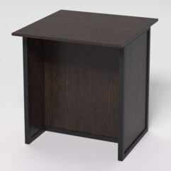 Стол журнальный СС-41А СТРОНГ в стиле ЛОФТ декор №1, Дуб Венге