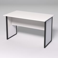 Стол для совещаний СС-42 СТРОНГ в стиле ЛОФТ, Белый