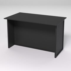 Стол для совещаний СС-42А СТРОНГ в стиле ЛОФТ, Черный