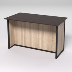 Стол для совещаний СС-42А СТРОНГ в стиле ЛОФТ, Дуб Венге и Дуб Сонома