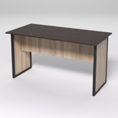 Стол для совещаний СС-43 СТРОНГ в стиле ЛОФТ, Дуб Венге и Дуб Сонома