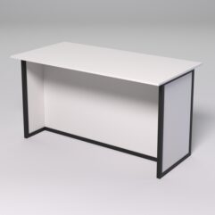 Стол для совещаний СС-43А СТРОНГ в стиле ЛОФТ, Белый